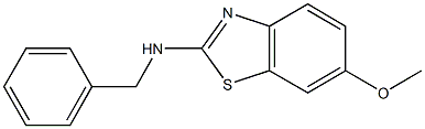 N-BENZYL-6-METHOXY-1,3-BENZOTHIAZOL-2-AMINE CAS#: 16763-01-2