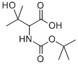 N-BOC-(+/-)-2-AMINO-3-HYDROXY-3-METHYLBUTANOIC ACID CAS#: 105504-72-1