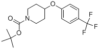 N-BOC-4-(4-TRIFLUOROMETHYLPHENOXY)PIPERIDINE CAS#: 287952-08-3