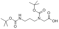N-BOC-N-[3-(BOC-AMINO)PROPYL]GLYCINE CAS#: 192124-66-6