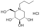 N-BUTYLDEOXYNOJIRIMYCIN, HYDROCHLORIDE CAS#: 210110-90-0