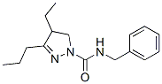 N-Benzyl-4-ethyl-3-propyl-2-pyrazoline-1-carboxamide CAS#: 24769-36-6