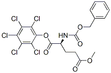 N-[(Benzyloxy)carbonyl]-L-glutamic acid 5-methyl 1-(pentachlorophenyl) ester CAS#: 25613-46-1