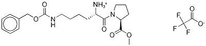 N-Benzyloxycarbonyl-L-lysyl]-L-proline Methyl Ester Trifluoroacetic Acid Salt CAS#: 108456-08-2