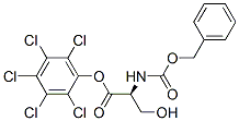 N-[(Benzyloxy)carbonyl]-L-serine (pentachlorophenyl) ester CAS#: 13673-57-9