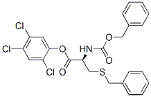 N-[(Benzyloxy)carbonyl]-S-benzyl-L-cysteine 2,4,5-trichlorophenyl ester CAS#: 24164-40-7