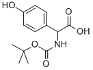 N-Boc-4-Hydroxyphenyl-DL-glycine CAS#: 53249-34-6