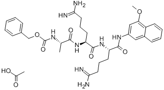 N-CBZ-ALA-ARG-ARG 4-METHOXY-BETA-NAPHTHYLAMIDE ACETATE SALT CAS#: 102047-33-6