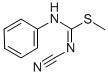 N-CYANO-S-METHYL-N'PHENYLISOTHIOUREA CAS#: 21504-96-1