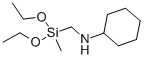 (N-CYCLOHEXYLAMINOMETHYL)METHYLDIETHOXYSILANE CAS#: 27445-54-1