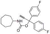 N-Cycloheptylcarbamic acid 1,1-bis(p-fluorophenyl)-2-propynyl ester CAS#: 20929-99-1