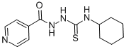 N-[(Cyclohexylthiocarbamoyl)amino]isonicotinamide CAS#: 26036-36-2