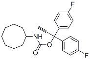 N-Cyclooctylcarbamic acid 1,1-bis(p-fluorophenyl)-2-propynyl ester CAS#: 20930-00-1