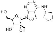 N-Cyclopentyl-2'-C-methyl-adenosine CAS#: 205171-06-8