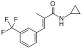 N-Cyclopropyl-alpha-methyl-m-trifluoromethylcinnamamide CAS#: 100908-63-2