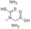 N-(DITHIOCARBOXY)SARCOSINE, DIAMMONIUM SALT CAS#: 29664-09-3