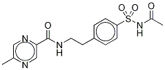 N-Des(cyclohexylaMinocarbonyl)-N-acetyl Glipizide CAS#: 104838-12-2