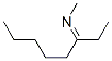 N-[(E)-1-Ethylhexylidene]methanamine CAS#: 18641-74-2