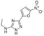 N-Ethyl-5-(5-nitrofuran-2-yl)-1H-1,2,4-triazol-3-amine CAS#: 10187-89-0