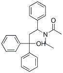 N-Ethyl-N-(3-hydroxy-1,3,3-triphenylpropyl)acetamide CAS#: 14593-11-4