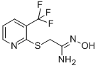 N'-HYDROXY-2-[[3-(TRIFLUOROMETHYL)PYRIDIN-2-YL]THIO]ETHANIMIDAMIDE CAS#: 263762-04-5