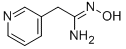 N-HYDROXY-2-PYRIDIN-3-YL-ACETAMIDINE CAS#: 261735-05-1