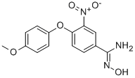 N'-HYDROXY-4-(4-METHOXYPHENOXY)-3-NITROBENZENECARBOXIMIDAMIDE CAS#: 261966-14-7