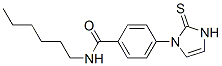 N-Hexyl-4-(2-thioxo-4-imidazolin-1-yl)benzamide CAS#: 111203-82-8