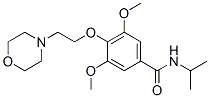 N-Isopropyl-3,5-dimethoxy-4-(2-morpholinoethoxy)benzamide CAS#: 153-74-2