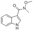 N-METHOXY-N-METHYL-1H-INDOLE-3-CARBOXAMIDE CAS#: 214759-95-2