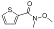 N-METHOXY-N-METHYL-2-THIOPHENECARBOXAMIDE CAS#: 229970-94-9