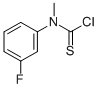 N-METHYL-N-(3-FLUOROPHENYL)-THIOCARBAMOYL CHLORIDE CAS#: 10219-04-2