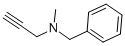 N-METHYL-N-PROPARGYLBENZYLAMINE CAS#: 555-57-7