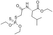 N-(Mercaptoacetyl)leucine ethyl ester S-ester with O,O-diethylphosphor odithioate CAS#: 19700-59-5