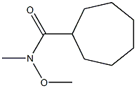 N-Methoxy-N-MethylcycloheptanecarboxaMide CAS#: 253429-08-2