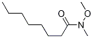 N-Methoxy-N-MethyloctanaMide CAS#: 101858-33-7