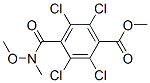 N-Methoxy-N-methyl-2,3,5,6-tetrachloroterephthalamic acid methyl ester CAS#: 14419-01-3