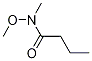 N-Methoxy-N-methylbutanamide CAS#: 109480-78-6