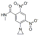 N-Methyl-2,4-dinitro-5-(1-aziridinyl)benzamide CAS#: 24570-14-7