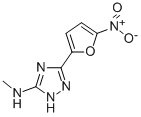 N-Methyl-5-(5-nitrofuran-2-yl)-1H-1,2,4-triazol-3-amine CAS#: 10187-84-5