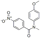 N-Methyl-N-(4-methoxyphenyl)-4-nitrobenzamide CAS#: 1092-52-0