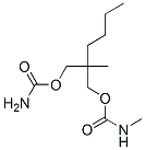 N-Methylcarbamic acid 2-(carbamoyloxymethyl)-2-methylhexyl ester CAS#: 25385-00-6