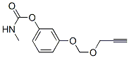 N-Methylcarbamic acid m-[(2-propynyloxy)methoxy]phenyl ester CAS#: 18278-43-8