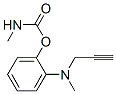 N-Methylcarbamic acid o-[methyl(2-propynyl)amino]phenyl ester CAS#: 23504-07-6