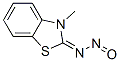N-Nitroso-3-methyl-2,3-dihydrobenzothiazole-2-imine CAS#: 19617-04-0