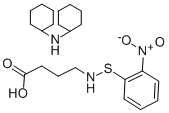 N-O-NITROPHENYLSULFENYL-GAMMA-AMINOBUTYRIC ACID DI(CYCLOHEXYL)AMMONIUM SALT CAS#: 104809-33-8