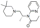 N-[[R,(-)]-2-(3,3-Dimethylpiperidino)-1-methylethyl]-N-(2-pyridyl)propionamide CAS#: 24608-96-6