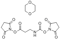 N-SUCCINIMIDOXYCARBONYL-?-ALANINE N-SUCCINIMIDYL ESTER,1,4- DIOXANE COMPLEX CAS#: 21994-89-8