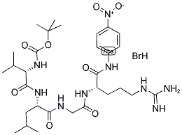 N-T-BOC-VAL-LEU-GLY-ARG P-NITROANILIDE HYDROBROMIDE CAS#: 102601-23-0