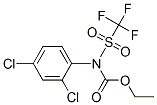 N-Trifluoromethylsulfonyl-N-(2,4-dichlorophenyl)carbamic acid ethyl ester CAS#: 27825-00-9